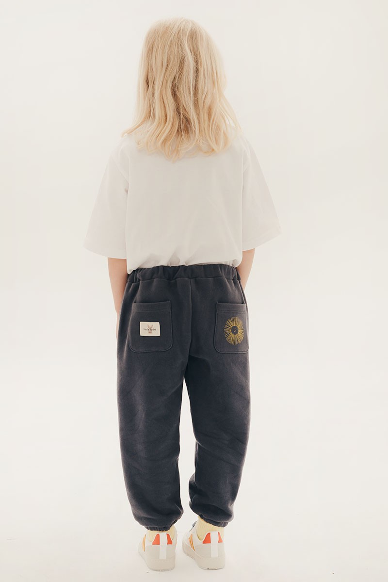 RELAXED SWEATPANTS SUN GRAPHITE